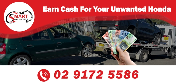 Cash For Your Unwanted Honda Vehicle